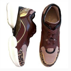 Kate Spade Cloud Sneakers Shoes in Cherrywood size 6.5 nwot